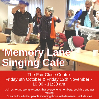 Memory Lane Singing Café - West Berkshire